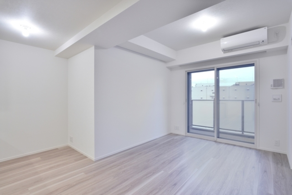 12帖を超えるLDK。※写真は同タイプ住戸です。