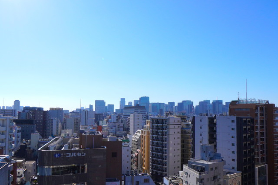 展望したときの様子。