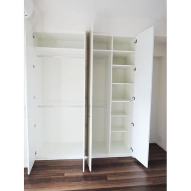 収納もこれだけ入るとワクワクしませんか！？
※写真は同タイプ住戸です。