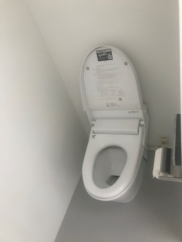 トイレの様子。