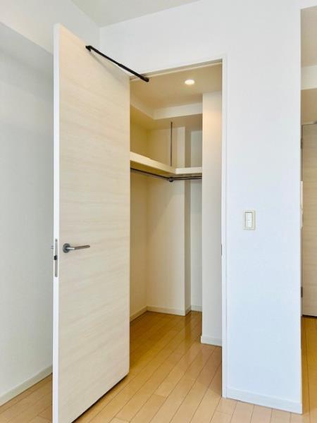 嬉しいウォークインクローゼット付き！