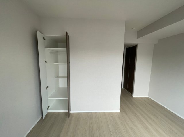 収納を開けた時の様子。