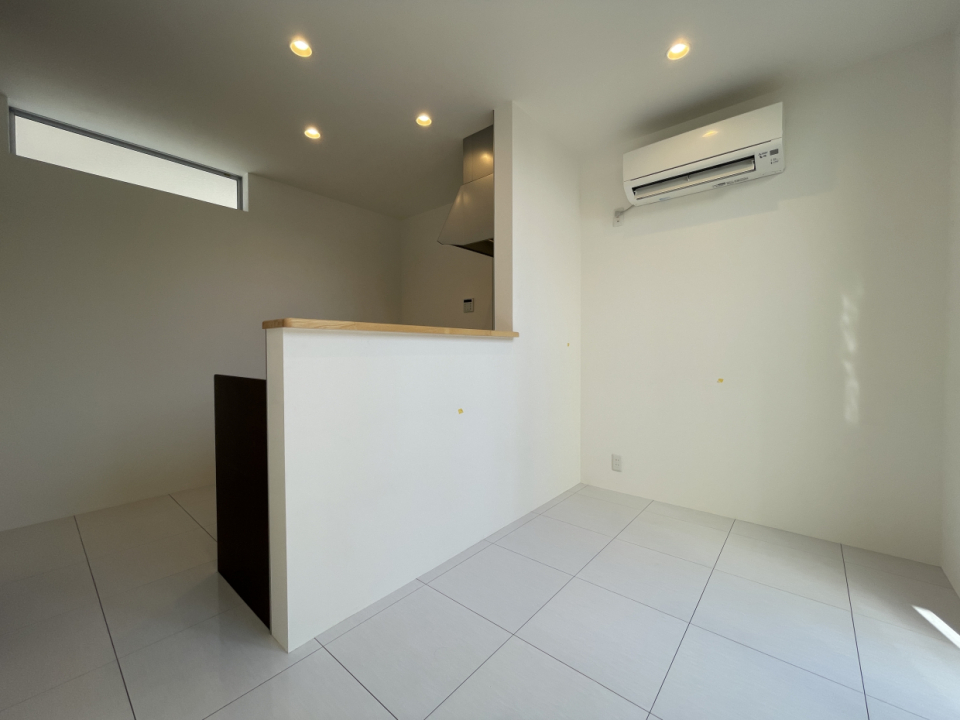 ダイニングは対面キッチンになってます