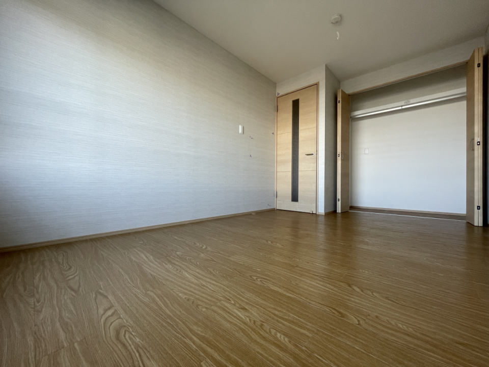 クローゼットが付いてます