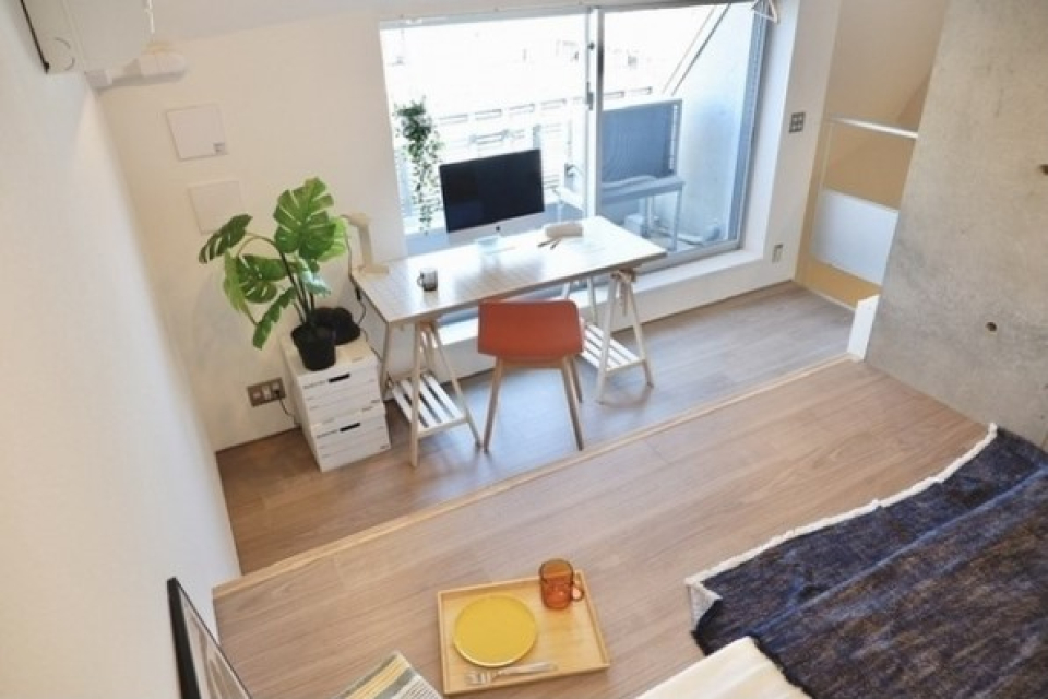 ロフト上からの景色。かっこよすぎる…！