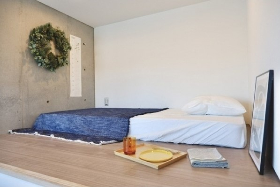 小上がり部分はおこもりスペースにも。