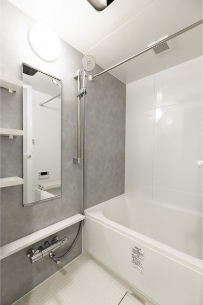 バスルームも綺麗ですね