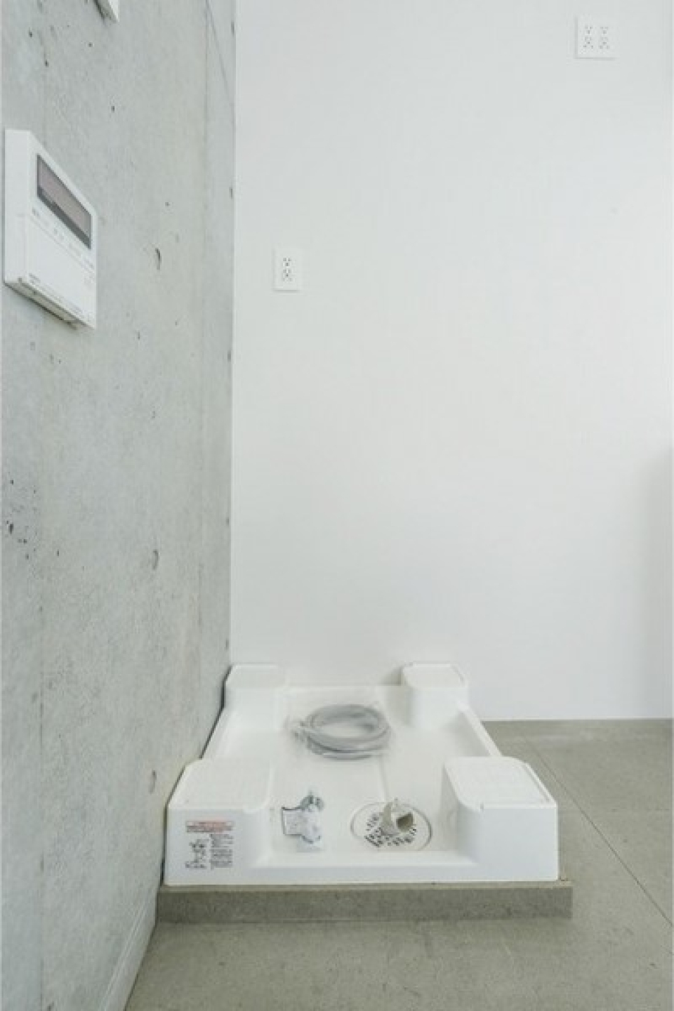 キッチンと並びに洗濯機置き場があるのは家事楽ですね