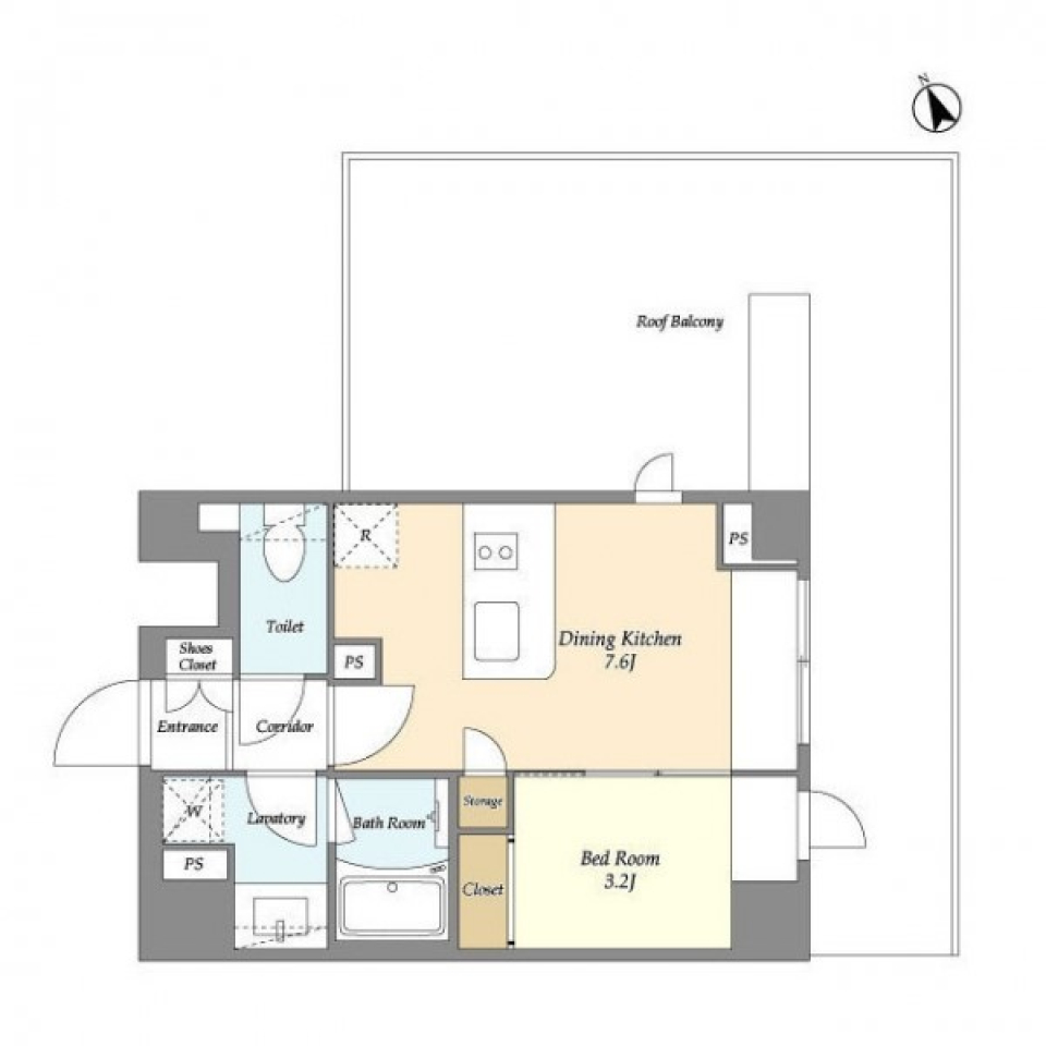 空、思いのまま。［新築］の間取り図