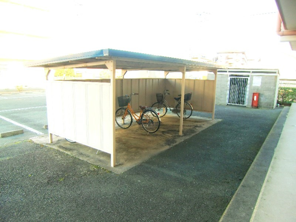 駐輪場あります！