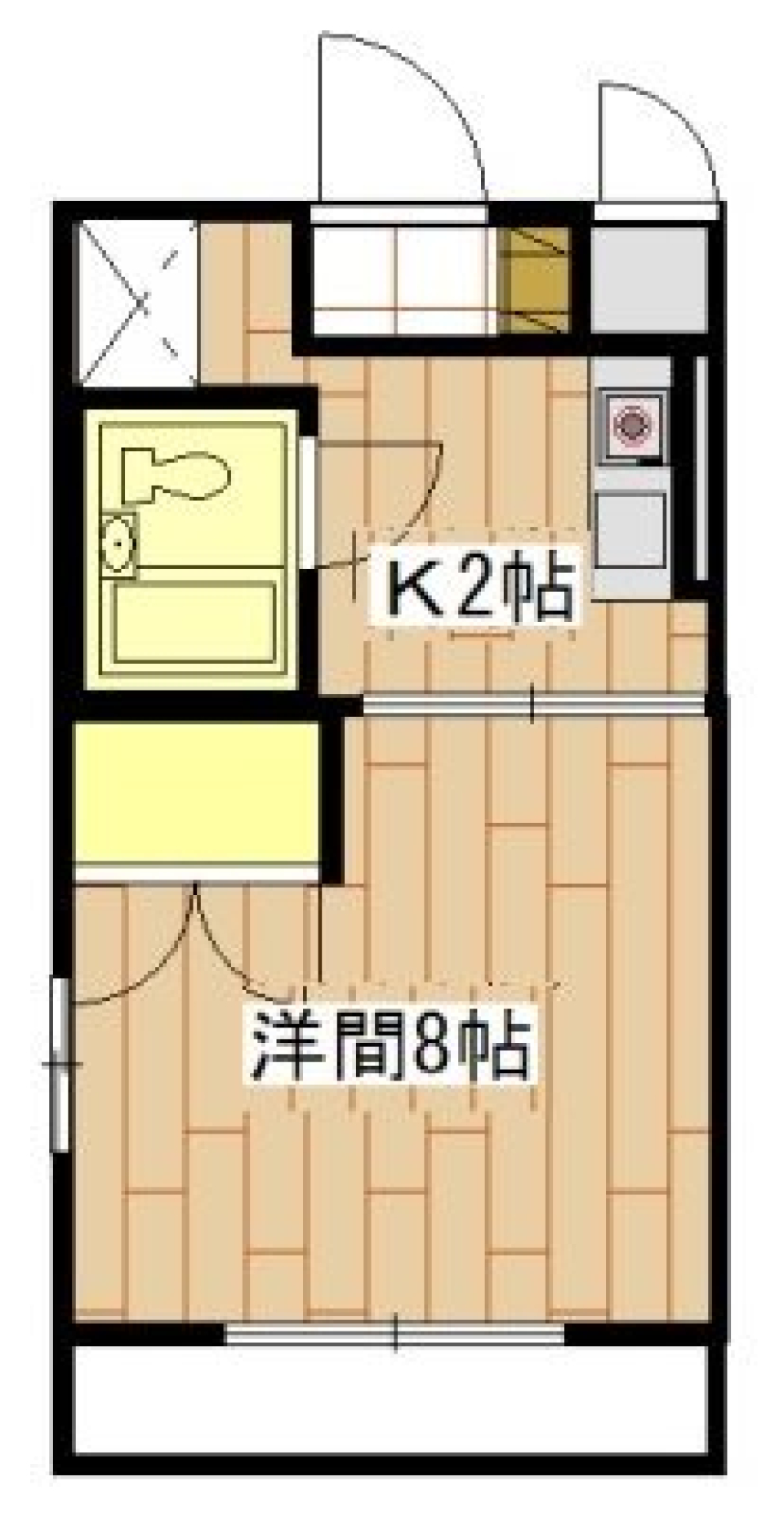 コンパクト＆快適一人暮らしライフの間取り図