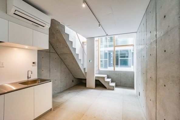 階段を含めてこの空間に惚れ惚れ&hellip;