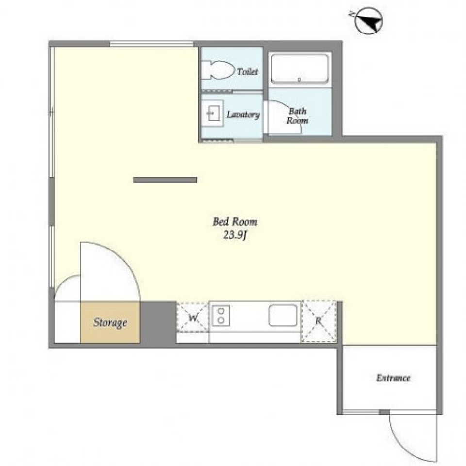 空間構成上級者の間取り図
