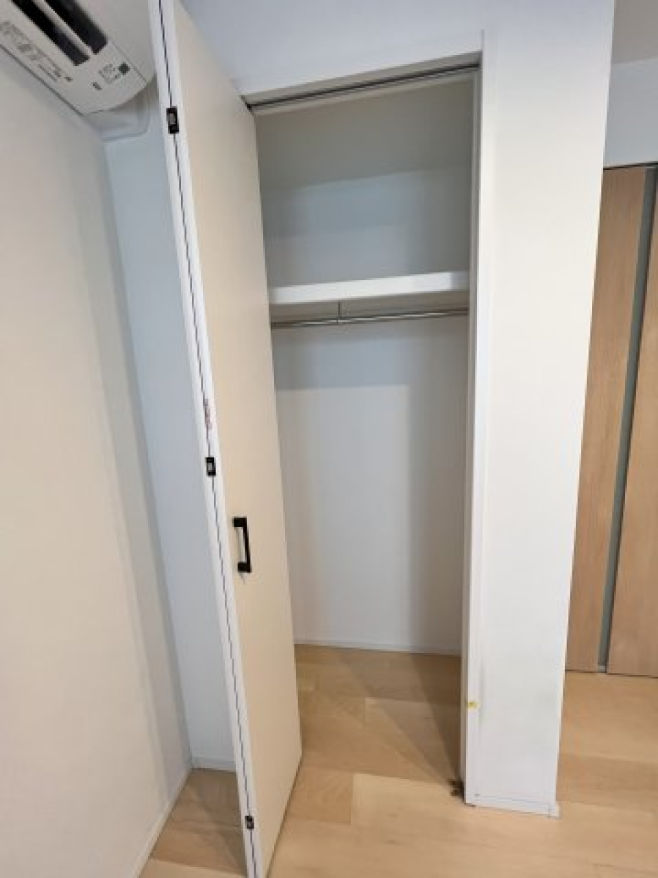 クローゼットを開けた時の様子。