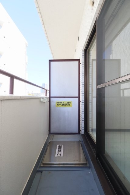 バルコニーの様子です。