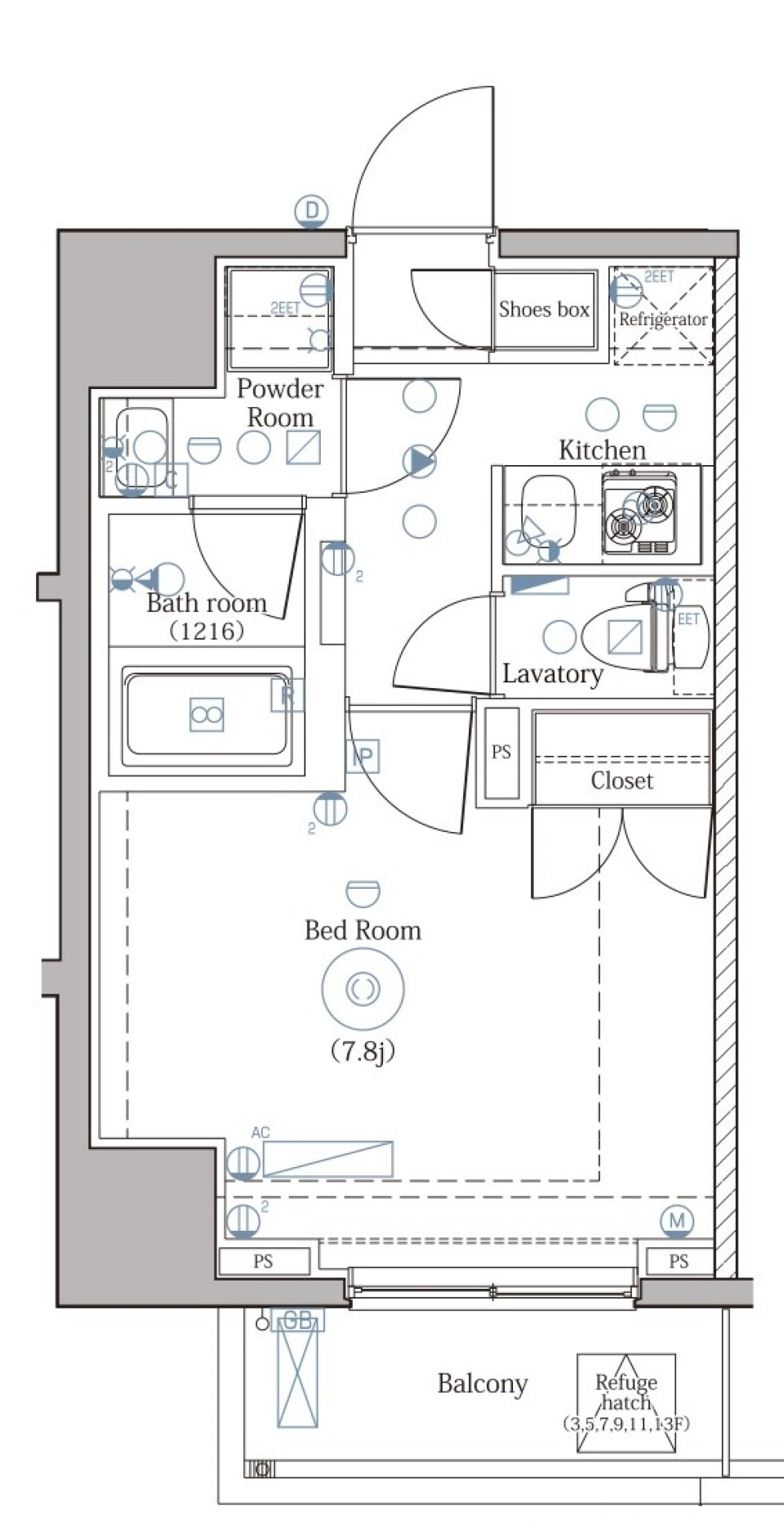 7.8帖のマルチバース生活術の間取り図