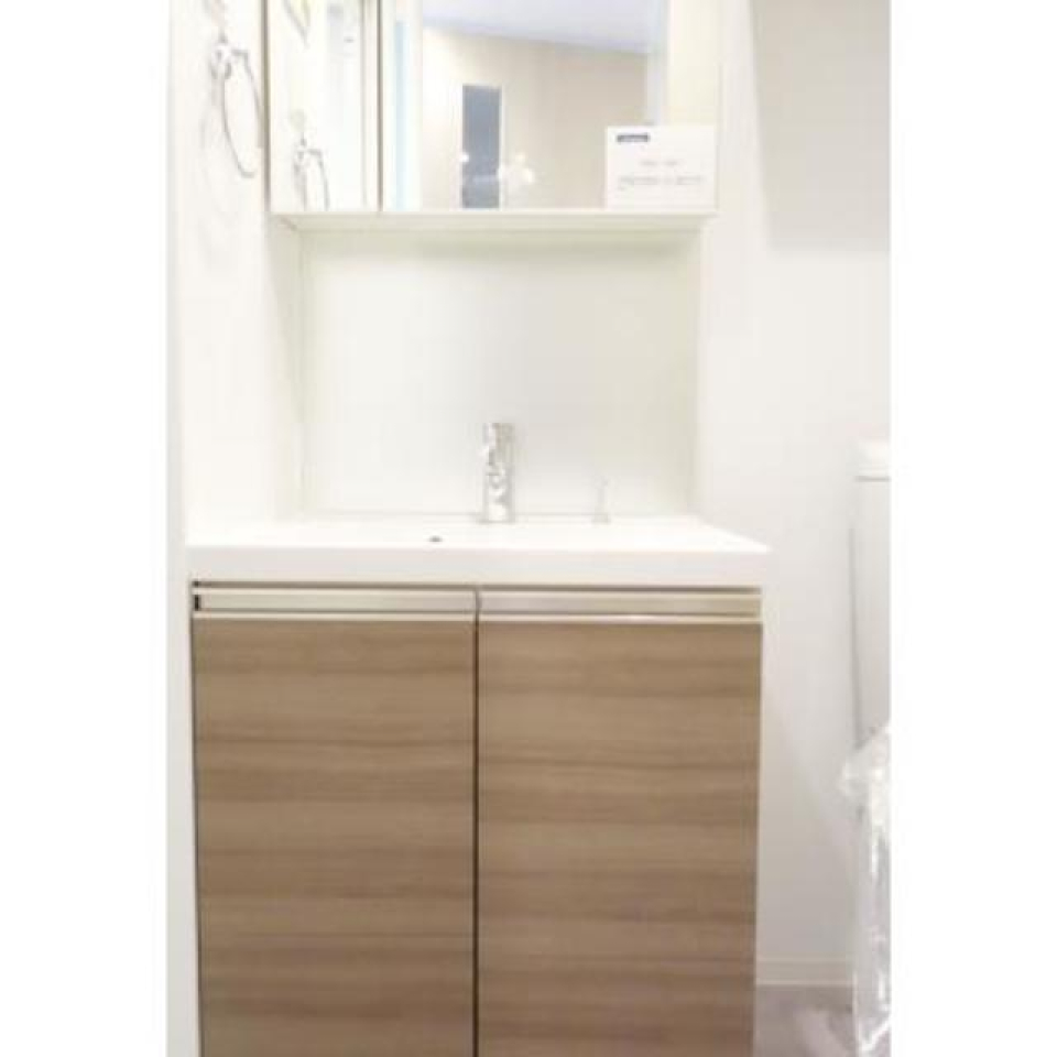 嬉しい独立洗面台。※写真は同タイプ住戸です。