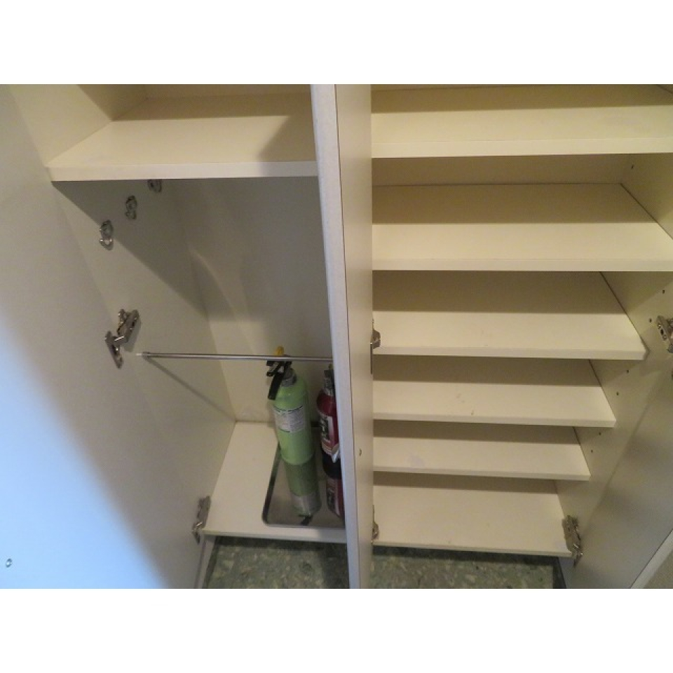 シューズボックスを開けた時の様子。