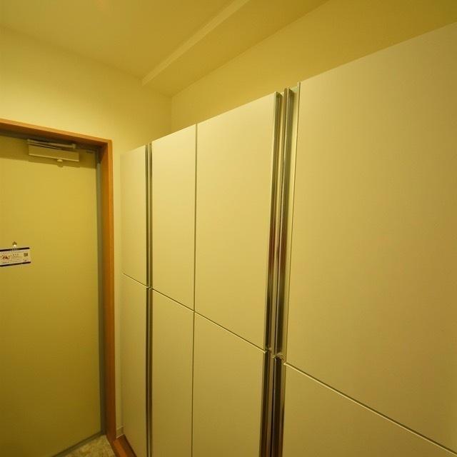 玄関収納がたっぷり用意されています