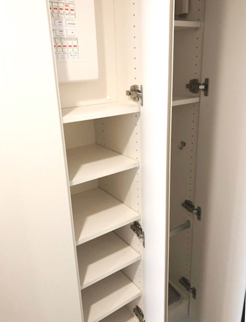 シューズボックスを開けた時の様子。※写真は同タイプ住戸です。