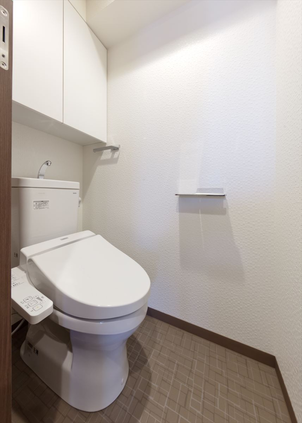 統一感のあるトイレ