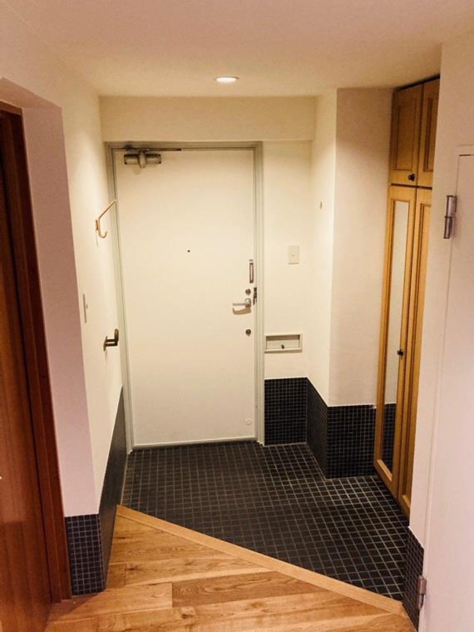 ゆとりのある玄関