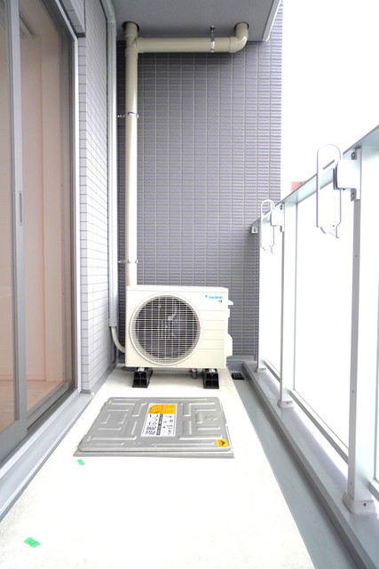 バルコニーの様子。※写真は同タイプ住戸です。