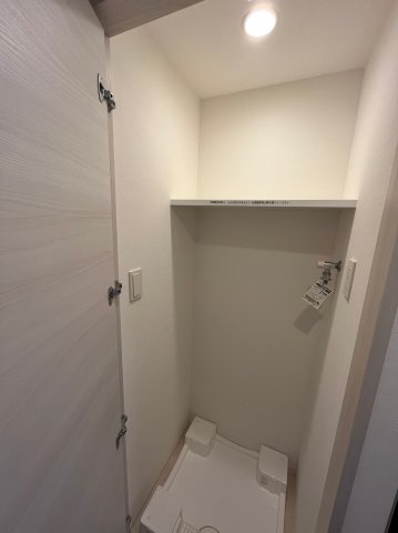 洗濯機置き場もちゃんと室内に設置！