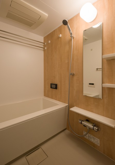 浴室の様子。※写真は同タイプ住戸です。