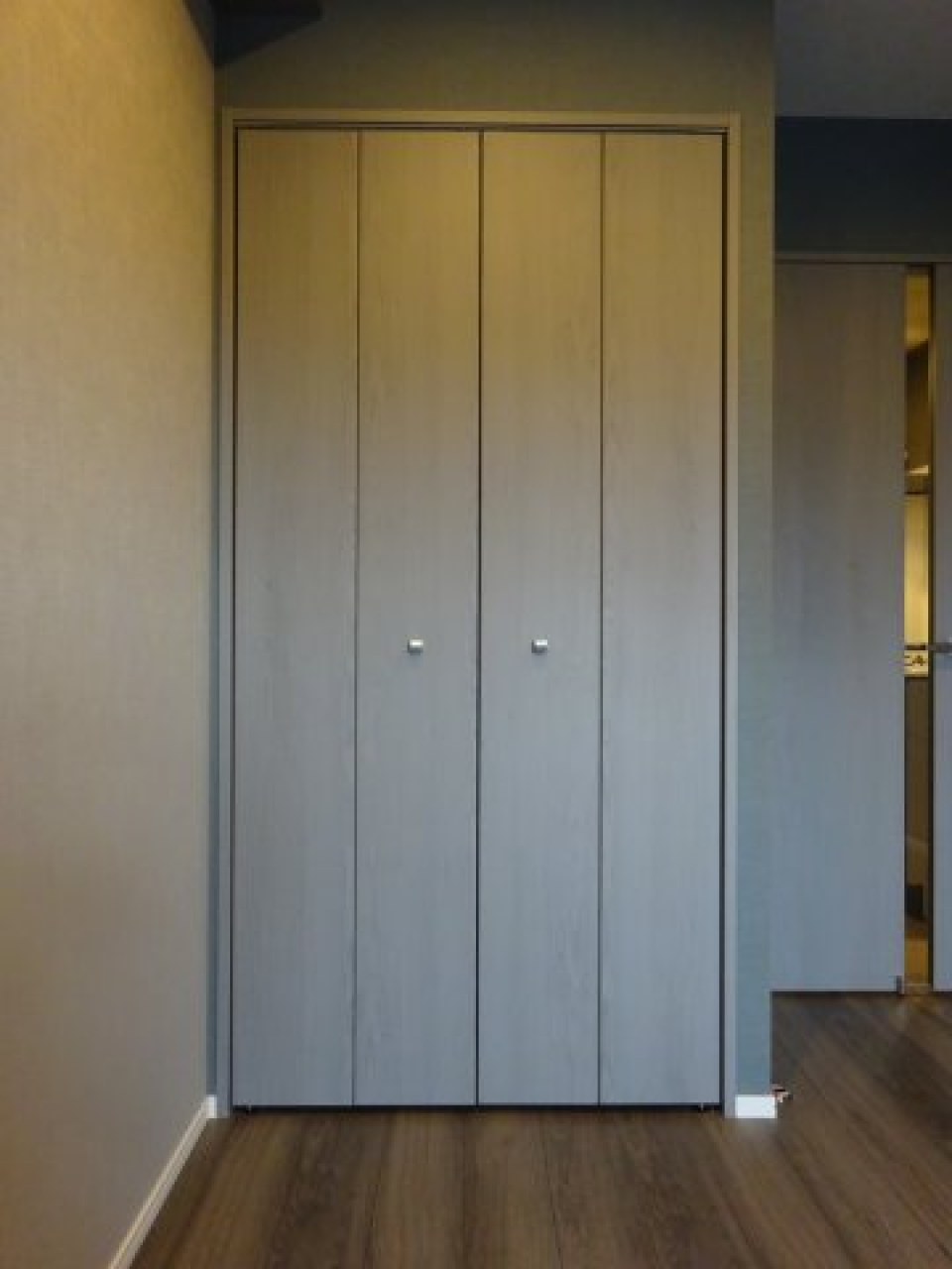 クローゼット完備で嬉しい！
