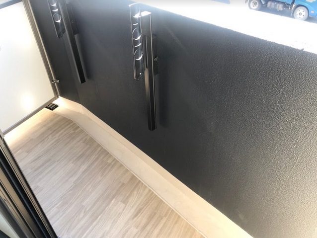 ベランダは綺麗で、眺望も最高