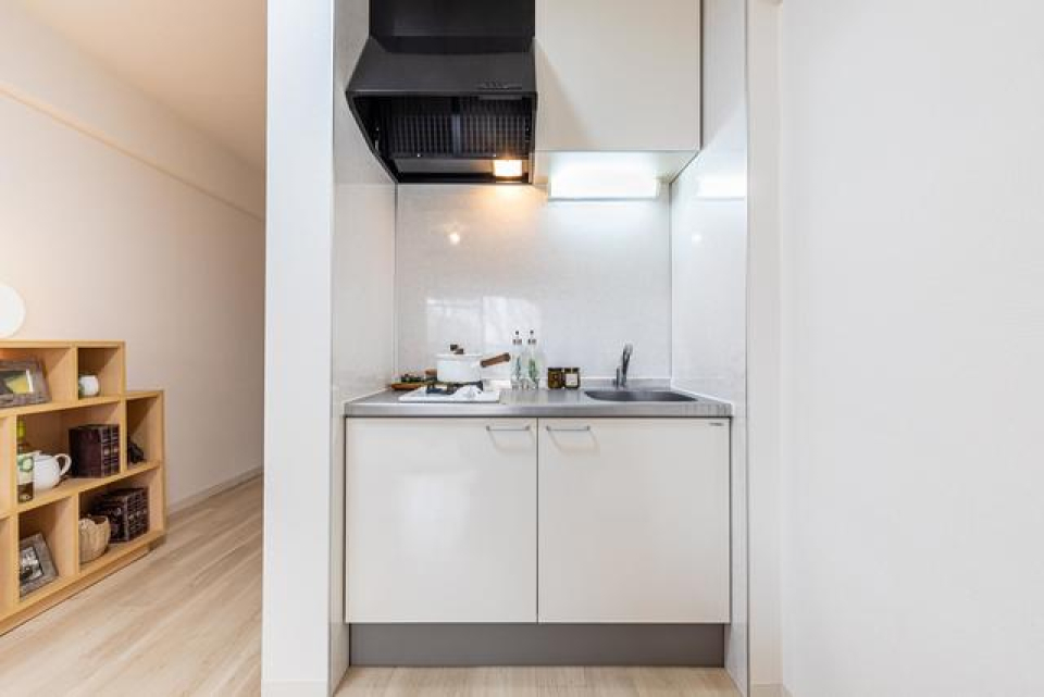 キッチンの様子。※写真は同タイプ住戸です。