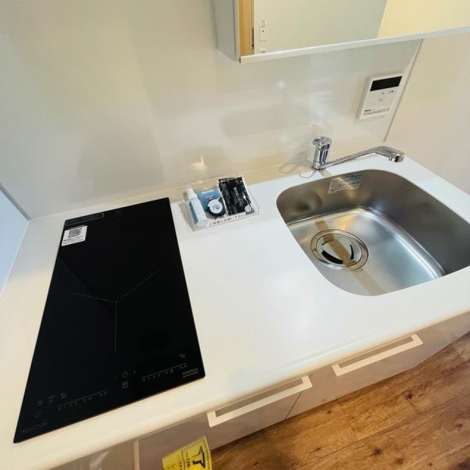 お掃除しやすいIHです