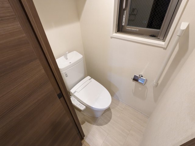 トイレも清潔感があっていいですね！