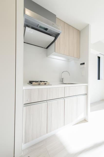 お料理が楽しくなる清潔感溢れたキッチン。
※写真は同タイプ住戸です。