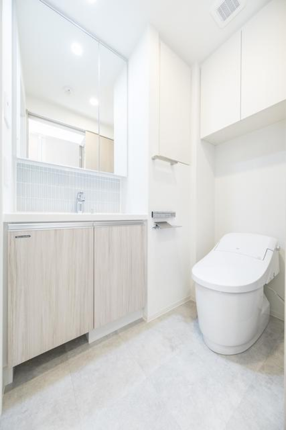 清潔をとにかく保ちたくなる、綺麗な水回り♪
※写真は同タイプ住戸です。