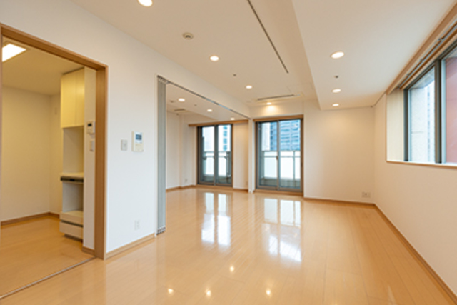 13.3帖の広めリビングです※写真は同タイプ住戸です。