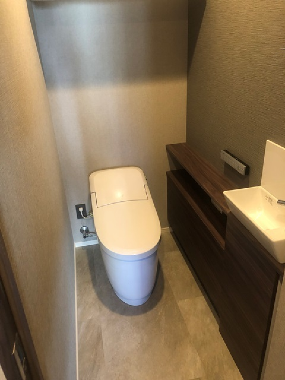 友人にトイレ貸した時「オシャレなトイレだね」と言われる可能性があります。（個人差あり）
※写真は同タイプ住戸です。