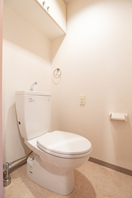 棚があって整理整頓もしやすそうですね！
※写真は同タイプ住戸です。