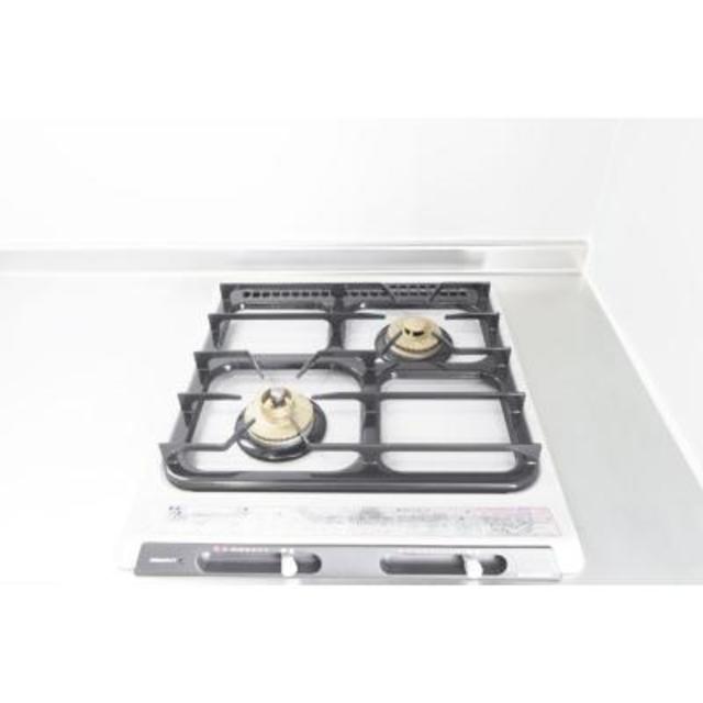 2口コンロはお料理の幅を広げちゃいますよね。
※写真は同タイプ住戸です。