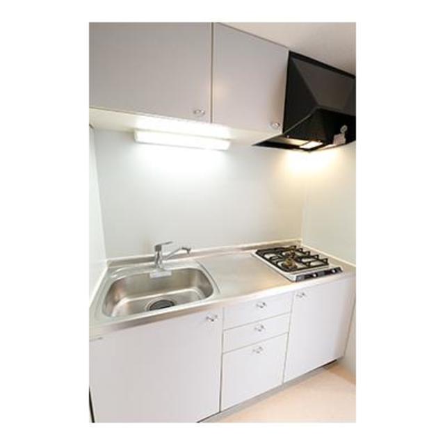 みよ！このシンクの広さを！
みよ！この収納の多さを！
※写真は同タイプ住戸です。