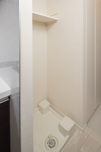 室内洗濯置き場もついてます！
※写真は同タイプ住戸です。