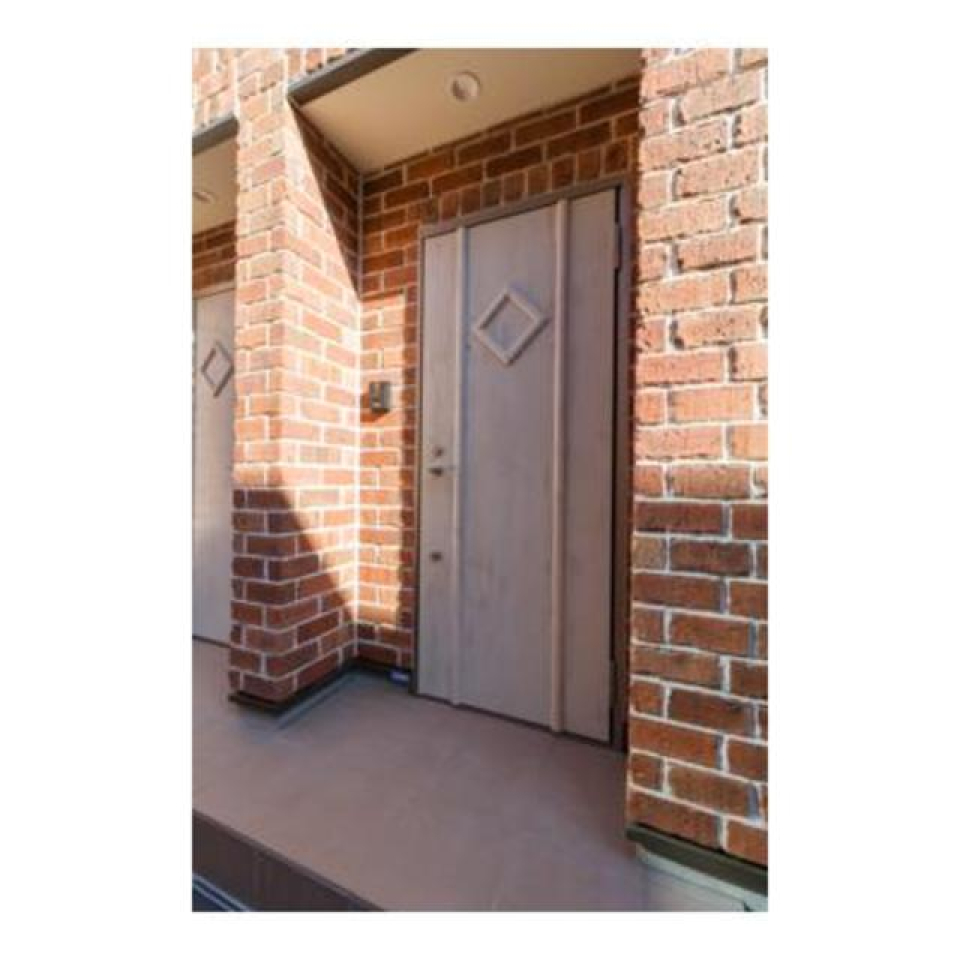 玄関からもう海外。はい、楽しい。
※写真は同タイプ住戸です。