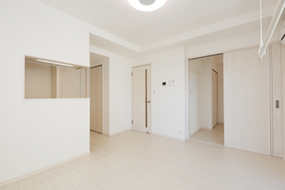 １１．１帖のLDK。※写真は同タイプ住戸です。