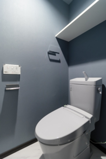 トイレは棚付き
※写真は同タイプ住戸です。