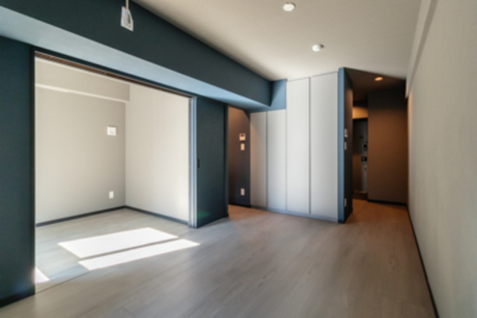 8.7帖のリビング
※写真は同タイプ住戸です。