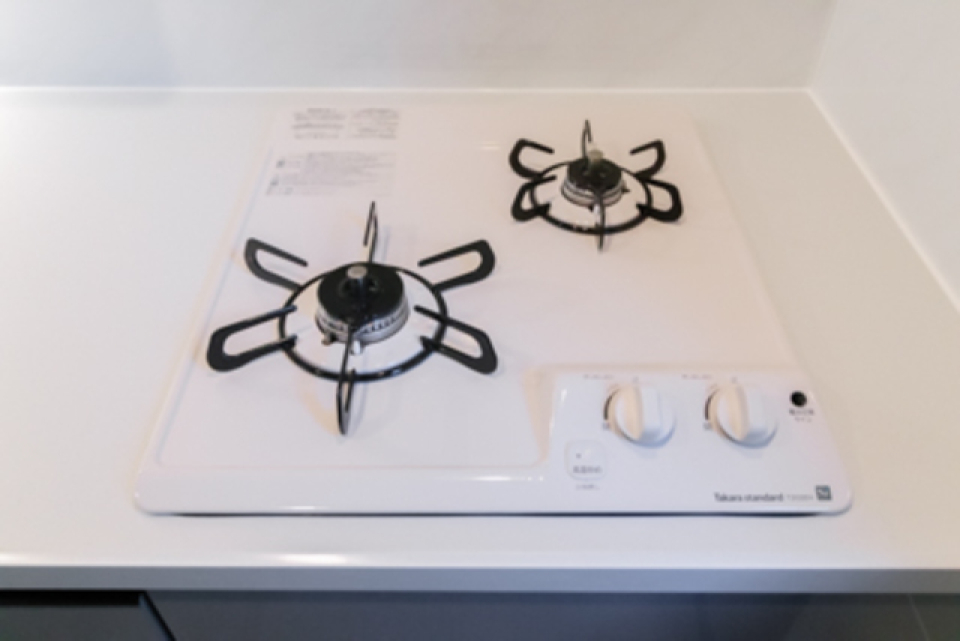 2コンロキッチン
※写真は同タイプ住戸です。