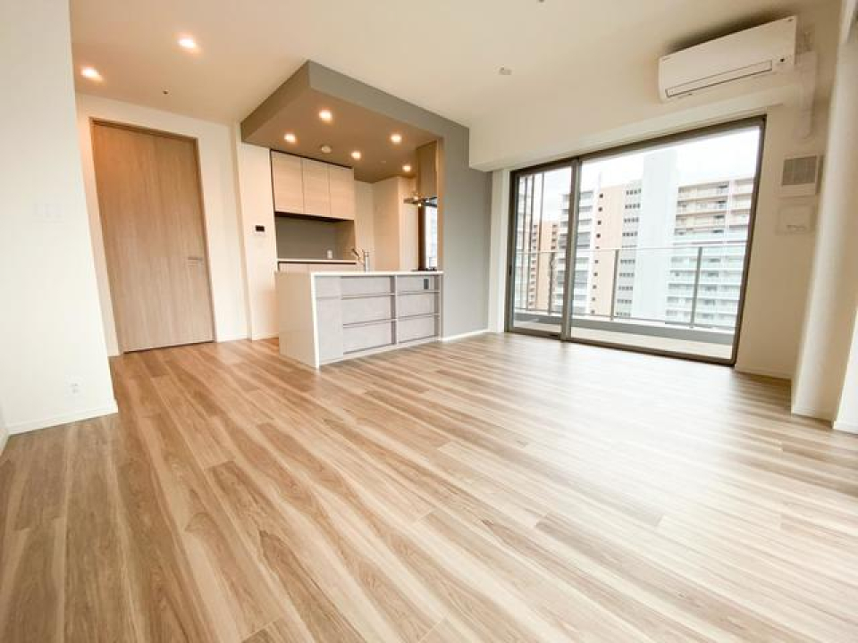 12帖ある広々リビングです※写真は同タイプ住戸です。