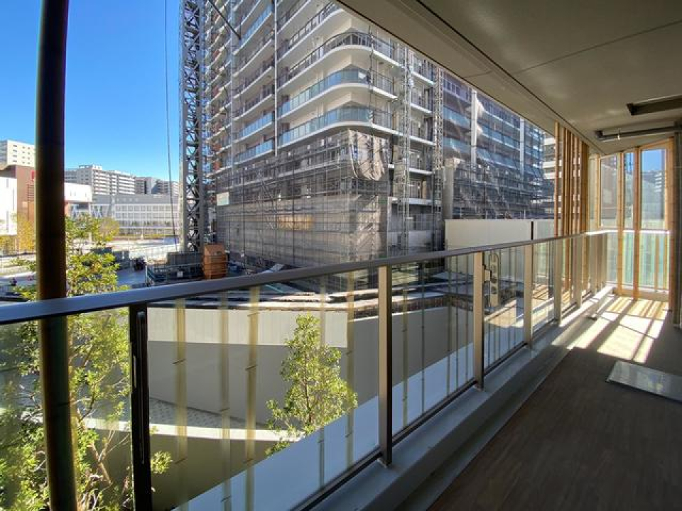 超広々バルコニーがこの物件の目玉です※写真は同タイプ住戸です。