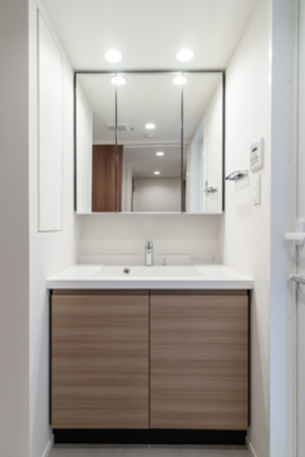 嬉しい独立洗面台。※写真は同タイプ住戸です。